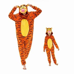 Carnival Costume 2026 Kigurumi Pajamas Fancy Costume Group Costume Animal Cartoon Warm Funny Costume Comfy Kid's Adults' Unisex Men and Women Boys and Girls Ha