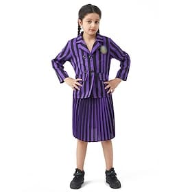 Gothic Horror Dark Academia Skirt Coat Suits Blazers Cosplay for Women's Girls' Kid's Adults' Masquerade Dailywear