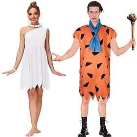 Costume de Carnaval Winifred Wilma Costume Costumes de Groupe pour Couples d'Halloween Déguisement drôle Adulte Homme Femmes Halloween Carnaval Mascarade Fête