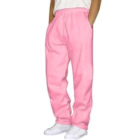 Herren Jogginghose Sporthose Hose Kordelzug Tasche Elastischer Bund Einfach Komfort Täglich Sport im Freien Mode Lässig Schwarz Gelb Mikroelastisch