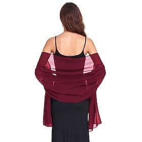 châles en mousseline de soie pour femmes, châles doux pour soirée de mariage, écharpe de mariée pour invités de mariage