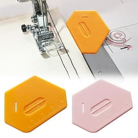 guide de couture magnétique pour machine à coudre, solide guide de couture magnétique multifonctionnel avec échelle parfait pour les machines à coudre droites,