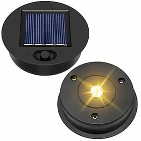 Support de lampe solaire à LED, lampe de cour extérieure, lampe de pelouse, lampe murale, lampe suspendue, source de lumière, lampe décorative, 1 pièce