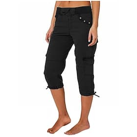 Women's EU / US Size Capri Pants Crop Fashion Casual Knee Length Natural Plain Basic Comfortable Inelastic Casual Daily Black 3# White Sky Blue Khaki Summer Sp