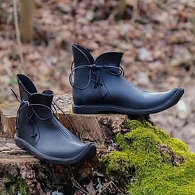 Retro Vintage Medieval Renaissance Shoes Fancy Dress Men's Celtic Pirate Halloween Carnival Masquerade Masquerade Party Evening Adults Shoes
