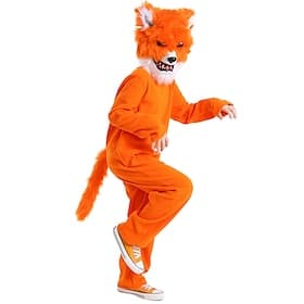 Animaux Conte de Fées Renard Masque Costume grenouillère Personnages de contes de fées Mignon for Garçons Fille Enfant Halloween Carnaval Performance Déguiseme