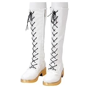 Korean Idol Inspired Pop Star Shoes Boots Costume Virtual Idol for Women's Adults Halloween Carnival Performance Comic Con Anime Expo