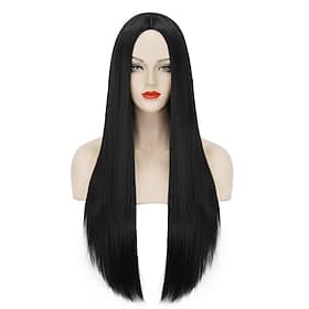 Cosplay Wigs Black Straight Synthetic Hair Long Wigs Women's Wigs For Party