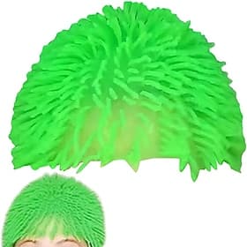 Carnival Wig 2026 Pink Red Blue Straight Short Synthetic Festival Wig Mardi Gras Parade Cosplay Costume Hair for Men