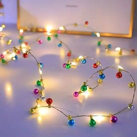 Luzes de Fada LED Cordão 2M 20LEDs Luzes de Guirlanda Movidas a Bateria Casamento Dia dos Namorados Decoração de Feriado Interna na Árvore