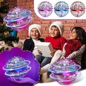 Flying Orb Ball, Cosmic Boomerang Ball, Galactic Spinner, Magic Hover Orb, Hand Controlled Drone Ball That Comes to You, Kids, Adults