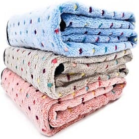 Flauschige, hochwertige Fleece-Haustierdecke aus Flanell für Katzen, Hunde und Welpen