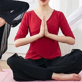Per donna Tuta da yoga Set da allenamento da 2 pezzi Tinta unica Completo Abbigliamento Autunno Nero Bianco Modal Danza Pilates Yoga Vita Alta Leggero Traspira