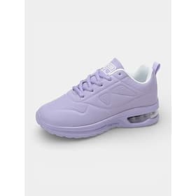 Weiße Damen-Sneaker mit Luftpolsterung, leichte Laufschuhe mit bequemer Sohle für Laufen, Fitnessstudio, Outdoor-Aktivitäten und den Alltag.