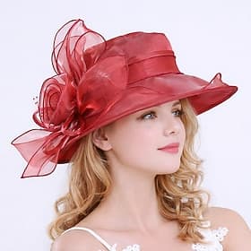 Derby Hut Kirchenhut Kentucky Derby Hut Dame Edelfrau Blumen Kostüm Damen Strand Derby Ascot Erwachsene Hut Frühling Sommer Sommer Frühling