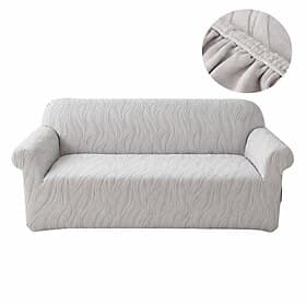 Elastic Universal Sofa Slipcover Full Coverage Anti-Slip Anti-Scratch Sofa Cover Modern Simple Style for Living Room Furniture Protector