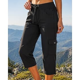 Femmes Pantalons d'Extérieur Pantalons Cargo Pantalons de randonnée Été Printemps Automne Extérieur Coupe régulière Imperméable Séchage Rapide Respirant Pantal