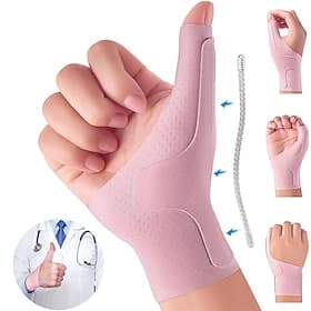 Wrist Thumb Brace Mommy Compression Stabilizer Waterproof Thumb Spica Splint for Arthritis,Trigger Finger,De Quervains Tenosynovitis,Tendonitis,CMC Joint Pain