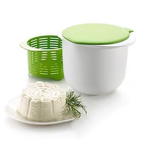 Cheese Making Kit With Cheese Mold Set Tofu Press With Drainage Filter, Easy Home Cheese Making Supplies For Beginners, Green