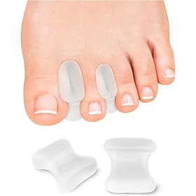 Séparateurs d'orteils en gel et silicone pour femmes et hommes, correcteurs d'oignons, soulagement des douleurs aux orteils, alignement des orteils, écarteurs