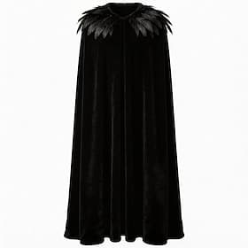 Rétro Vintage Médiéval Renaissance Cape Vampire Faucheur Viking Déguisement Homme Fantaisie Halloween Carnaval Performance Foire de la Renaissance LARP Adulte