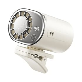 Ventilateur portable pour semi-conducteurs, ventilateur à pince réglable à 199 vitesses avec affichage LED, ventilateur de bureau turbo rechargeable pour les v