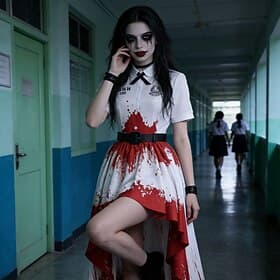 Drame thaïlandais Fille mystérieuse Robe Costume Costume élégant Cosplay for Femmes Adulte Halloween Carnaval Performance Comic-Con Salon de l'Anime