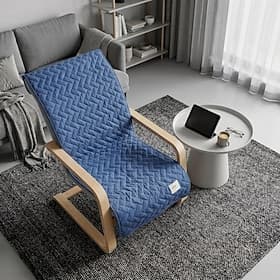 Housses de coussin de chaise de salle à manger matelassées antidérapantes, lavables et extensibles, avec élastique, lot de 4 ou 6.