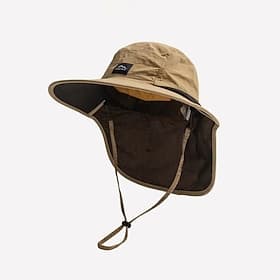 Bob unisexe, chapeau de soleil ajustable avec protection solaire et rabat pour la nuque, protection UV, plusieurs couleurs - sport adulte Accessoire de randonn