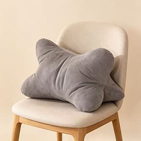 Coussin décoratif en forme d'étoile de mer, doux et respirant, idéal pour lit ou canapé. Décoration marine cosy pour la chambre à coucher. 1 pièce.