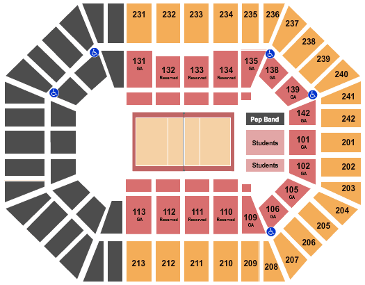 Iowa State Cyclones Women's Volleyball vs. Utah Utes
