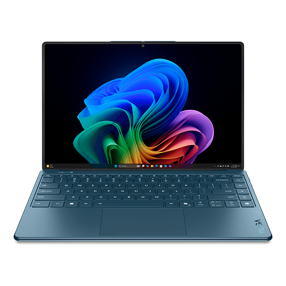 Lenovo Yoga Slim 9 Intel, 35.56cms, Tidal Teal - Laptop - Intel® Core™ Ultra 7 258V - 1 TB SSD - 32 GB RAM - Windows 11 Home | 83CX002LIN