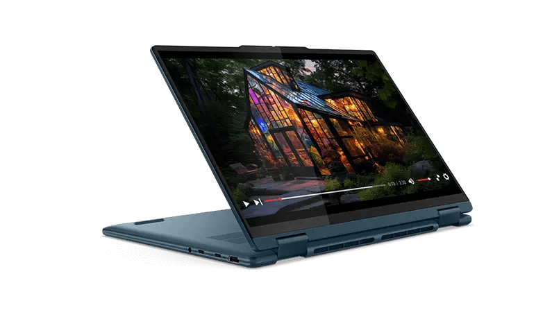 Lenovo Yoga 7 14" 2-in-1 - Ultra 5, 16GB RAM, 512GB SSD, Tidal Teal - Laptop - Intel® Core™ Ultra 5 125H - 512 GB SSD - 16 GB RAM | 83DJXA48IN