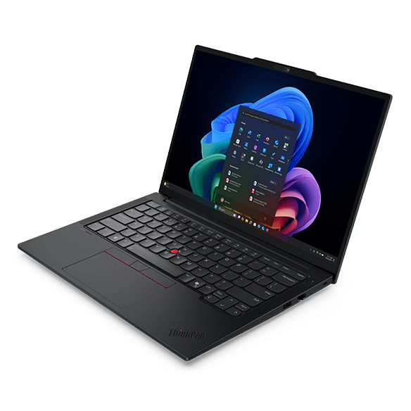 Lenovo ThinkPad E14 Copilot+ PC, Eclipse Black - Business Laptop - Intel® Core™ Ultra 7 258V - 512 GB SSD - 32 GB RAM | 21U3S1FB00