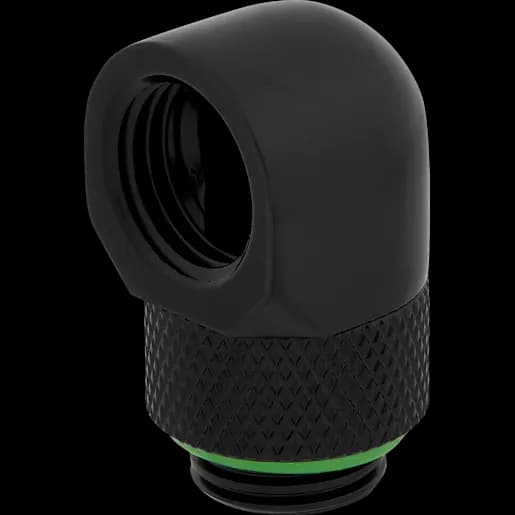 CORSAIR Adattatore Hydro X Series 90° Rotary Pacco da due - Nero