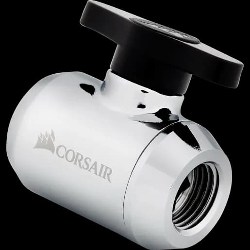 CORSAIR Valvola a sfera Hydro X Series XF - Cromata