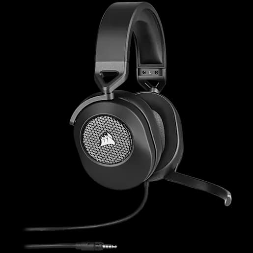 CORSAIR HS65 SURROUND Wired Gaming Headset - Carbon