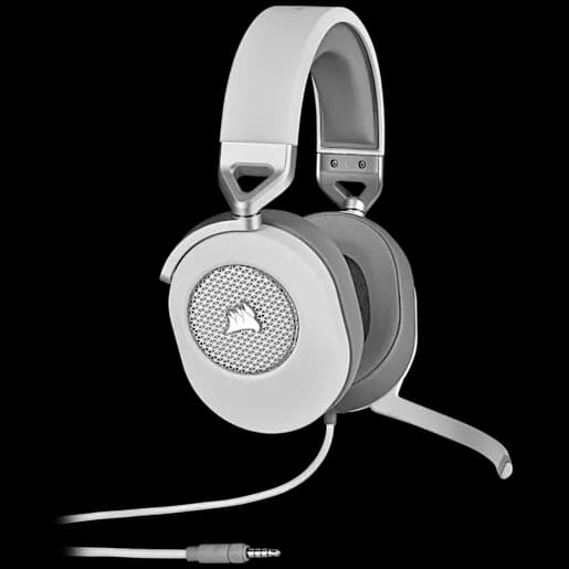 CORSAIR HS65 SURROUND Wired Gaming Headset - White
