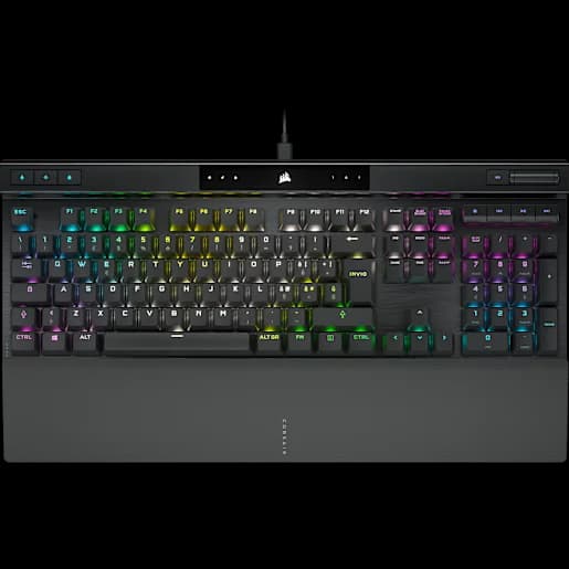 CORSAIR Tastiera gaming meccanica K70 RGB PRO con keycap in policarbonato - CHERRY MX Red (IT)