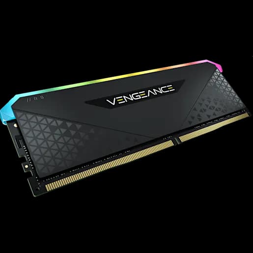 CORSAIR Kit di memoria C18 VENGEANCE® RGB RS 8 GB (1 x 8 GB) DRAM DDR4 a 3600 MHz