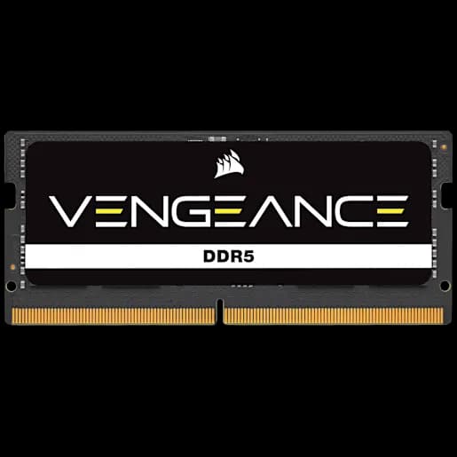 CORSAIR VENGEANCE DDR5 SODIMM 16GB (1x16GB) DDR5 4800MT/s (PC5-38400) CL40 1.1V